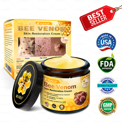 美🗽🗽🗽🌟Made and Shipped from USA ✨ VLSVLS® Bee Venom Skin Restoration Cream 🔥 LAST DAY 80% OFF